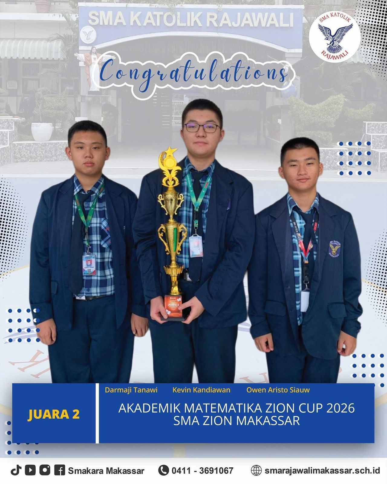 Lomba Akademik Matematika dan Lomba Catur Zion Cup 2026